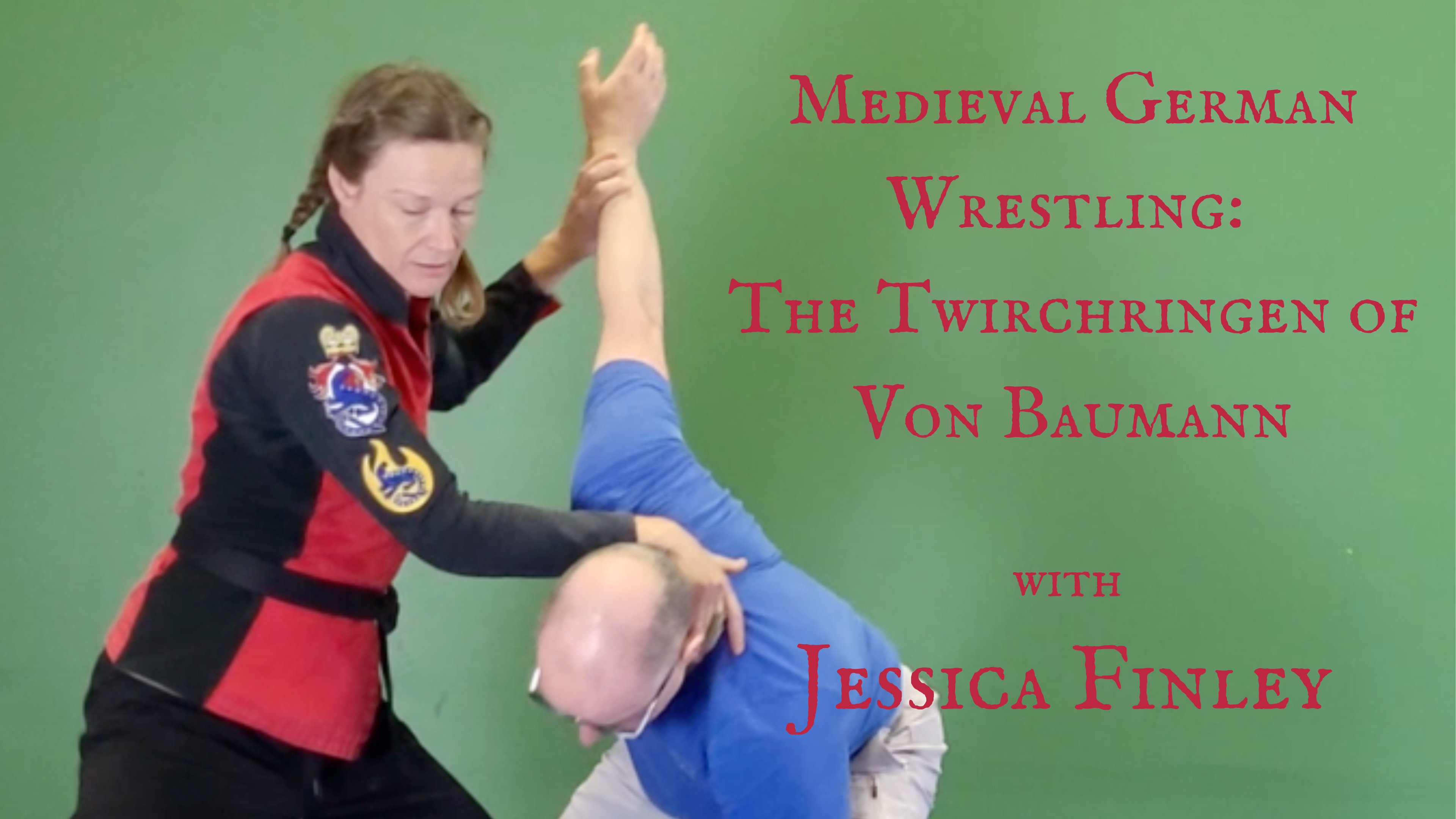 Jessica Finley throwing Guy Windsor with a twirchringen from Von Baumann